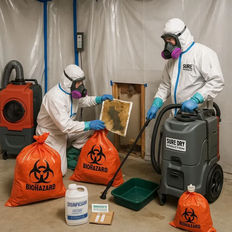 Contaminated Water Handling Protocols process in Briscoe County, TX