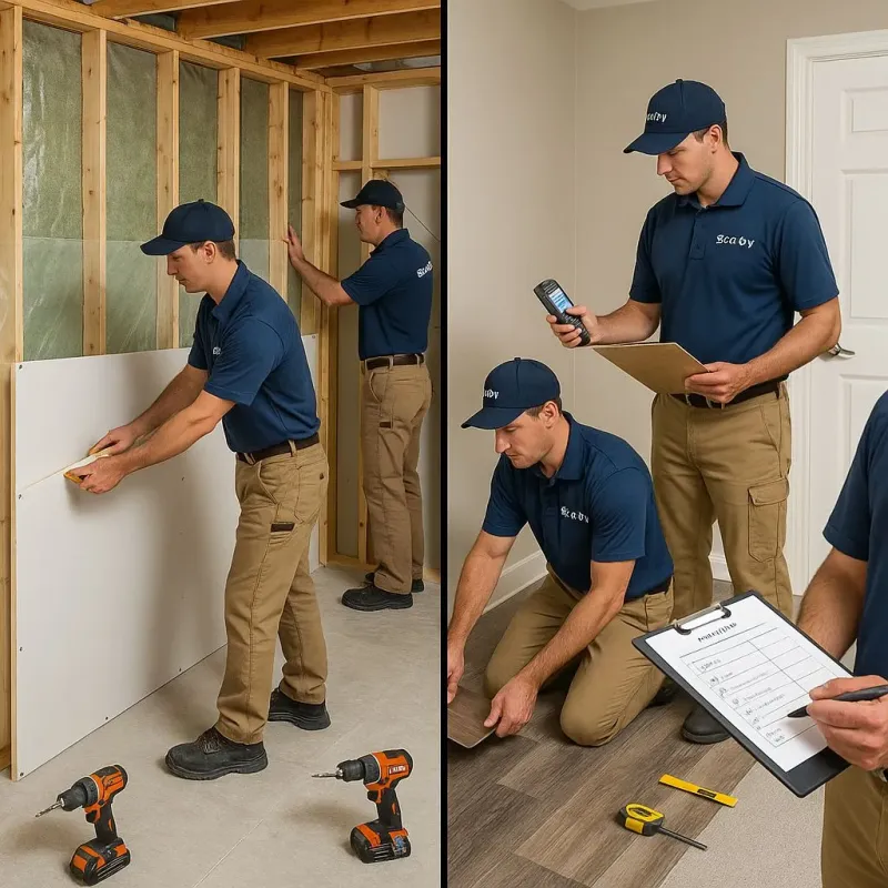 Repairs and Reconstruction process in Briscoe County, TX